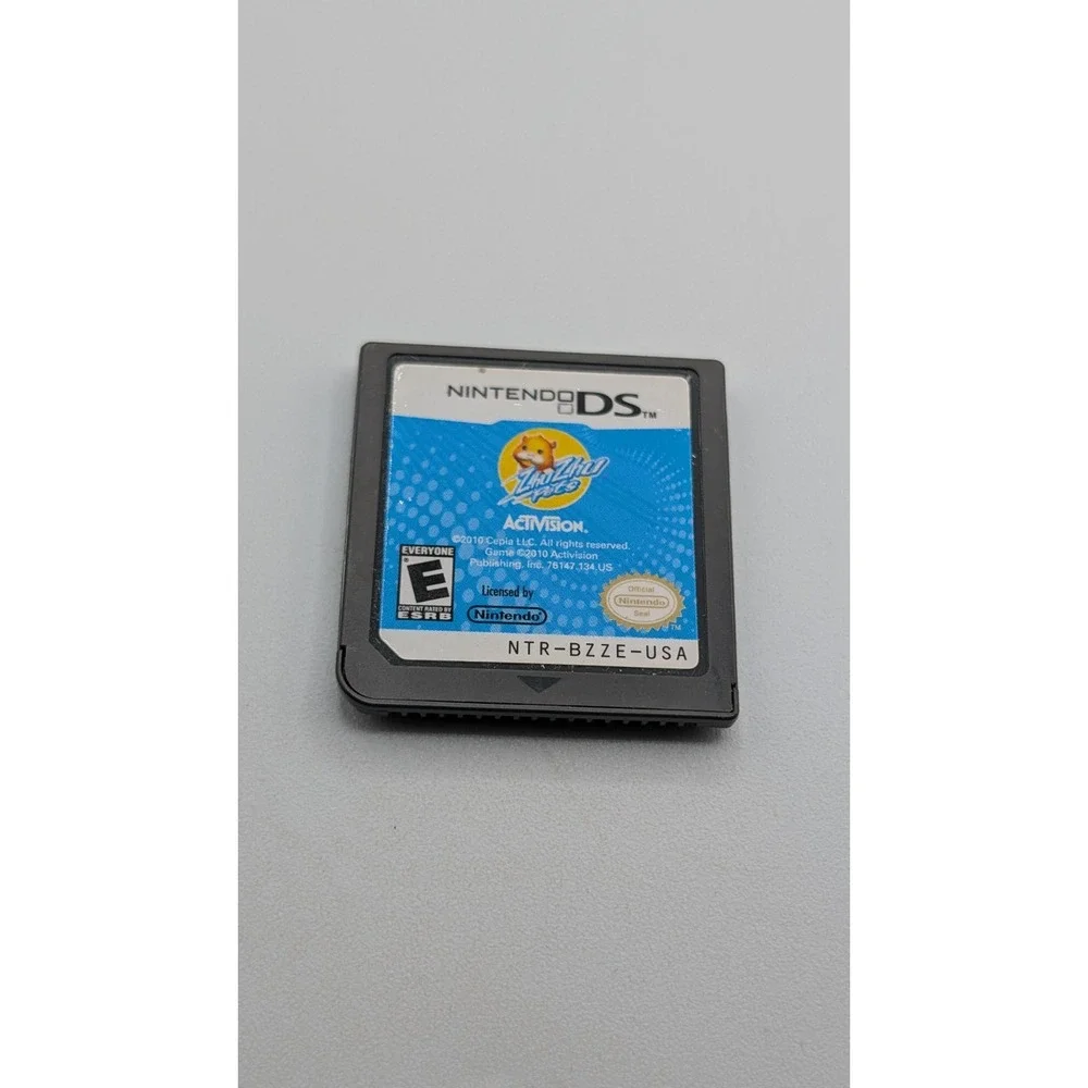 Nintendo DS Zoo And Zhu Zhu Based Games Mixed Lot of 5 Cartridges Only